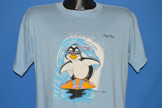 L vintage 80s/90s Penguin t shirt
