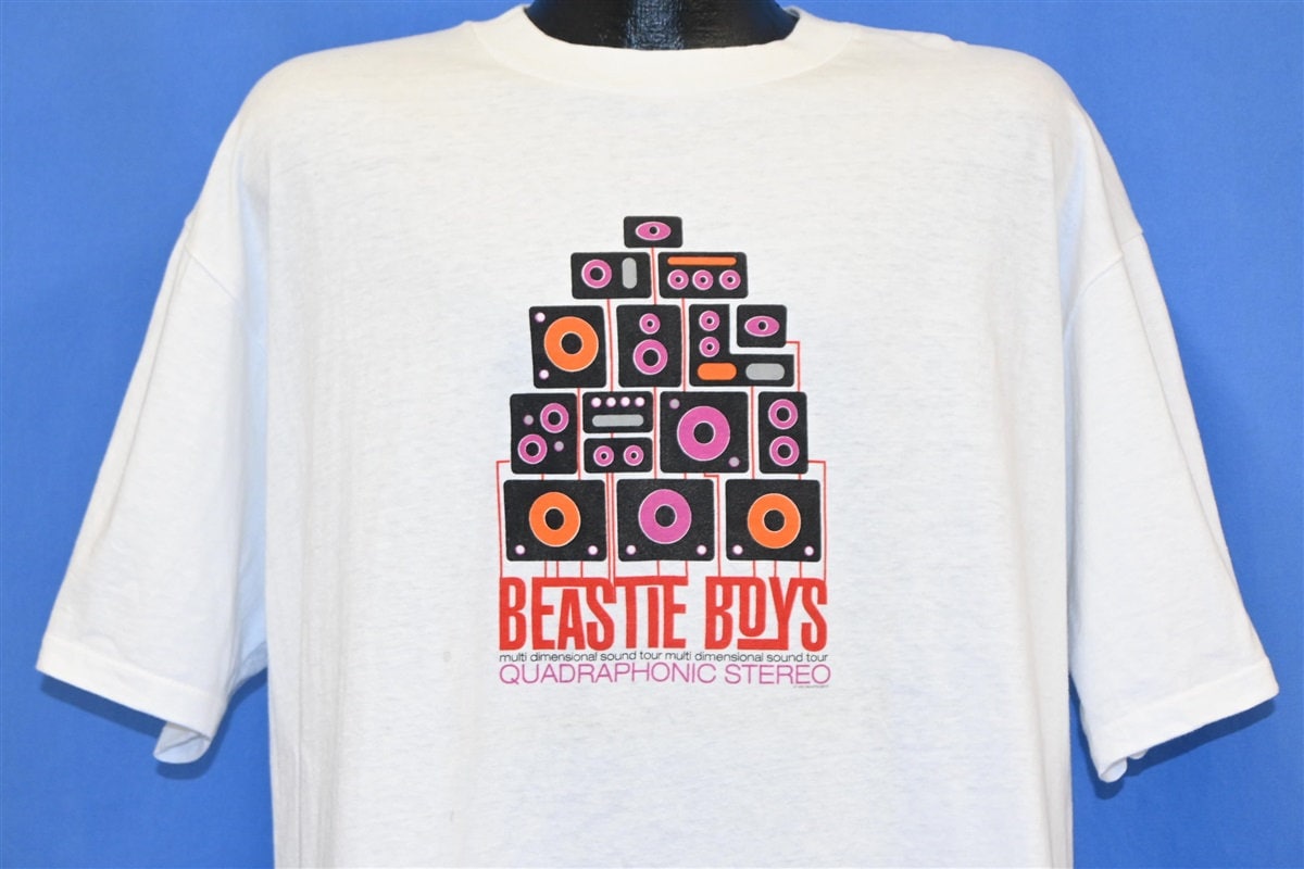 beastieboys Tシャツ　90s 90s Beastie Boys Quadraphonic Stereo Multi Dimensional T-shirt