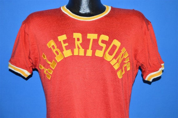 50s Albertson's Jersey Ringer t-shirt Medium