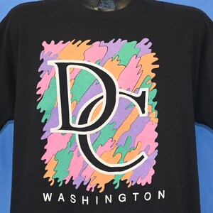 80s Washington DC United States Capital City Tourist Travel t-shirt Extra Large