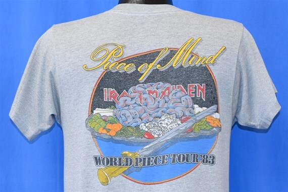 80s Iron Maiden World Piece of Mind Tour Eddie 19… - image 3