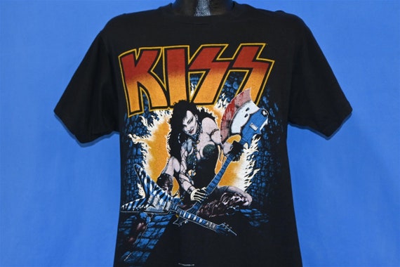 80s Kiss Animalize World Tour 1984 T-shirt Large - Etsy
