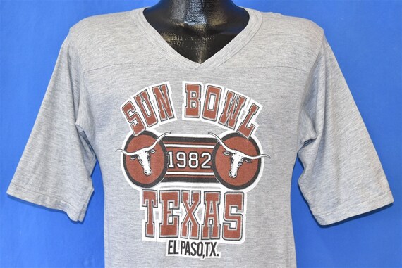 80s Texas Longhorns 1982 Sun Bowl College Football T-shirt | Etsy