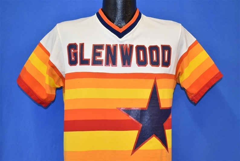 70s Glenwood Houston Astros Jersey #10 Medium