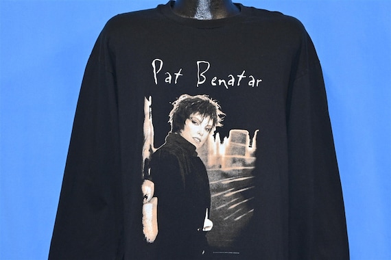thecaptainsvintage 90s Pat Benatar Can t Stop Rockin Tour Long Sleeve 1995 T Shirt Extra Large