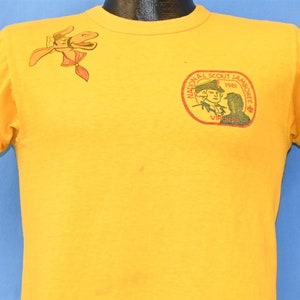 80s BSA Boy Scouts National Jamboree 1981 Pedro the Donkey t-shirt Small