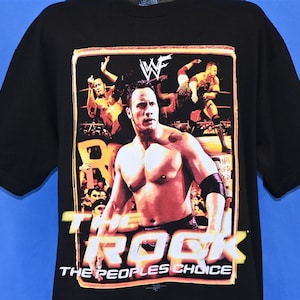 90s WWF The Rock Wresting WWE Peoples Choice t-shirt Extra Large