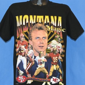 80s ヴィンテージ ジョー・モンタナ サンフランシスコ・49ers Tシャツ