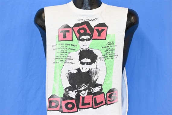 80s Toy Dolls 1986 Tour New Wave Rock Band - Etsy
