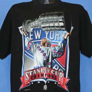 90s New York Rangers 1994 Stanley Cup Champions NHL Hockey t-shirt Large