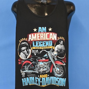 Harley Davidson - 古着 80年代 ハーレーダビッドソン Harley-Davidson ELVIS PRESLEY エルヴィスプレスリー モーターサイクル バイクTシャツ レディースS ヴィンテージ /eaa460999 古着 00年代 ハーレーダビッドソン Harley-Davidson ELVIS