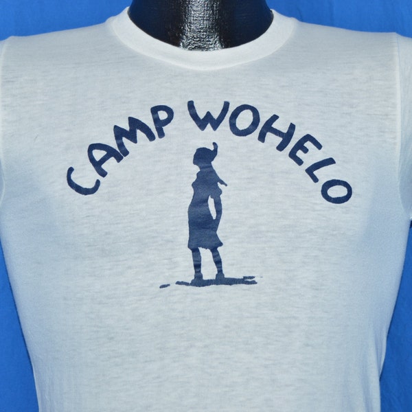 70s Camp Wohelo Camp Fire Girls t-shirt Extra Small