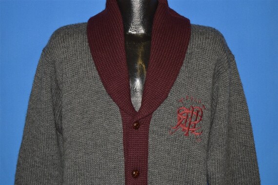90s Ralph Lauren 1930s Style Cardigan Sweater Medi