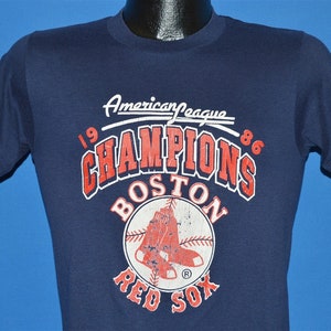 80s Boston Red Sox 1986 AL Pennant T-shirt Small - Etsy