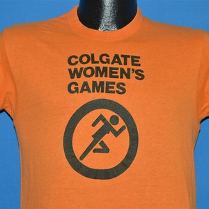 70s Colgate Women&#39;s Games t-shirt Small