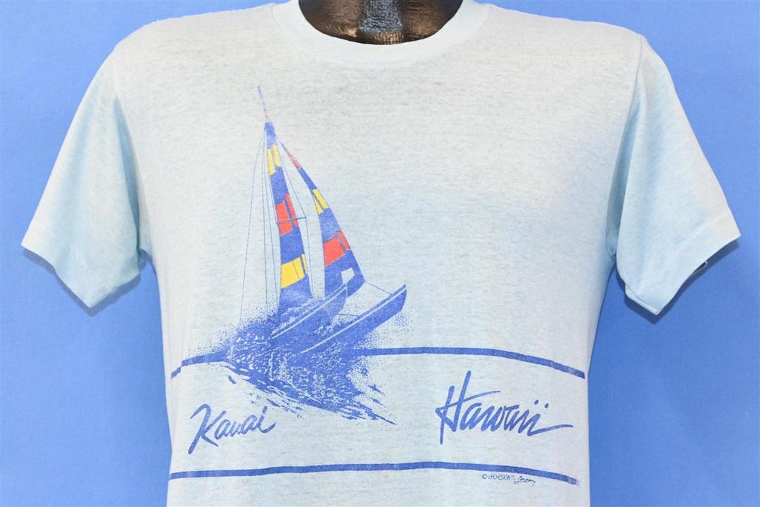 Kauai Island Voyage V-Neck T-Shirt