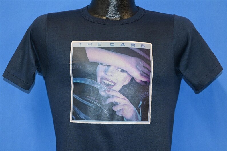 70s The Cars Iron On New Wave Rock Band shops Album Art t-shirt Extra Small