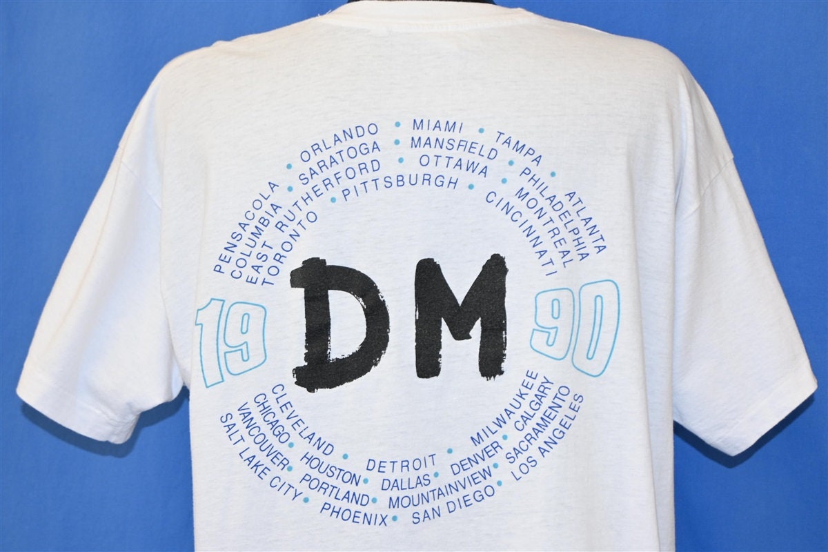 DEPECHE MODE 1990 ヴィンテージ Tシャツ デペッシュモード 1990 Depeche Mode Vintage Tour Tee Shirt – Zeros Revival
