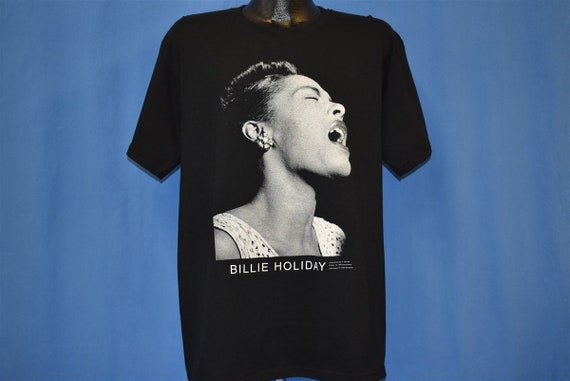 90s Billie Holiday Singing Portrait Swing Jazz Bl… - image 2