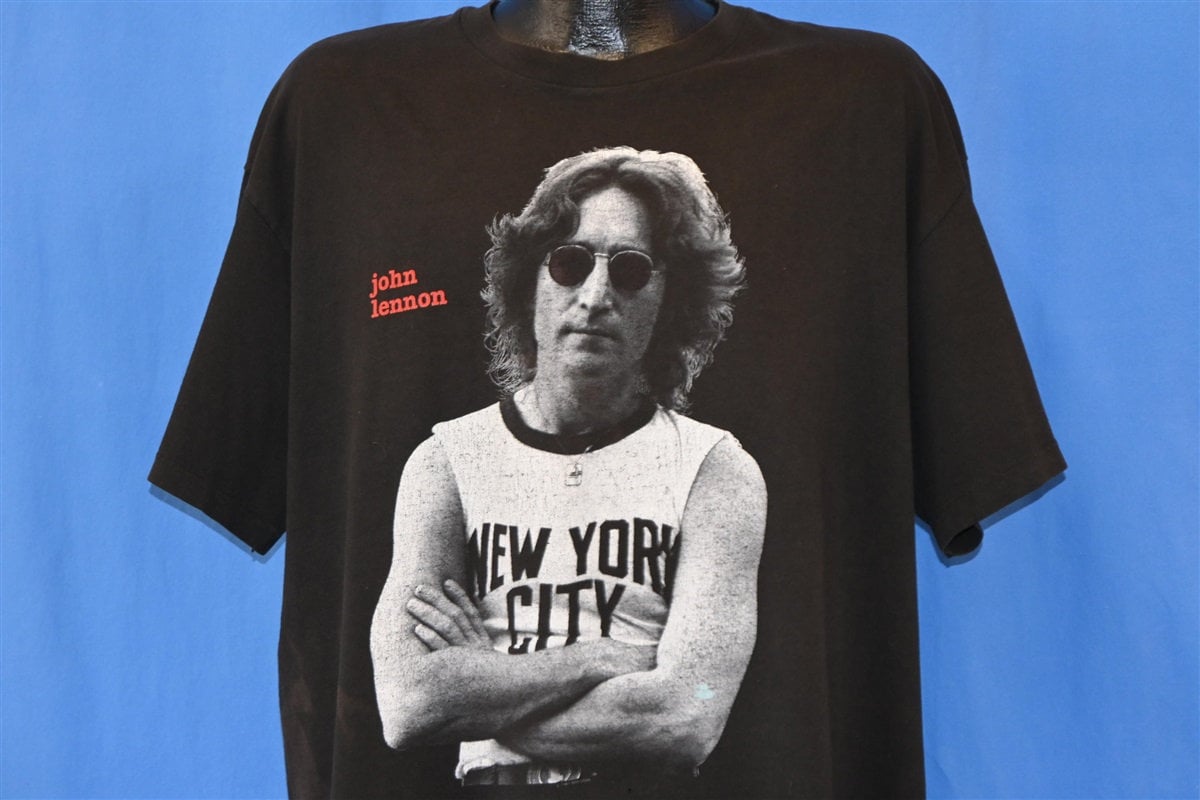 John Lennon フォトプリントTシャツ / Hanes HEAVY John Lennon フォトプリントTシャツ / Hanes HEAVY