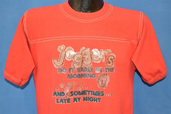 70s Joggers Do It Early Morning Late Night Dirty … - image 1