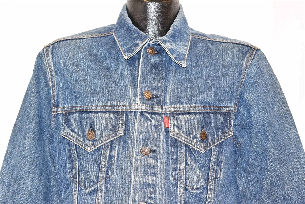 Buy 70s Levis Trucker Type 3 70505 Denim Jacket Small Vintage Online in  India - Etsy