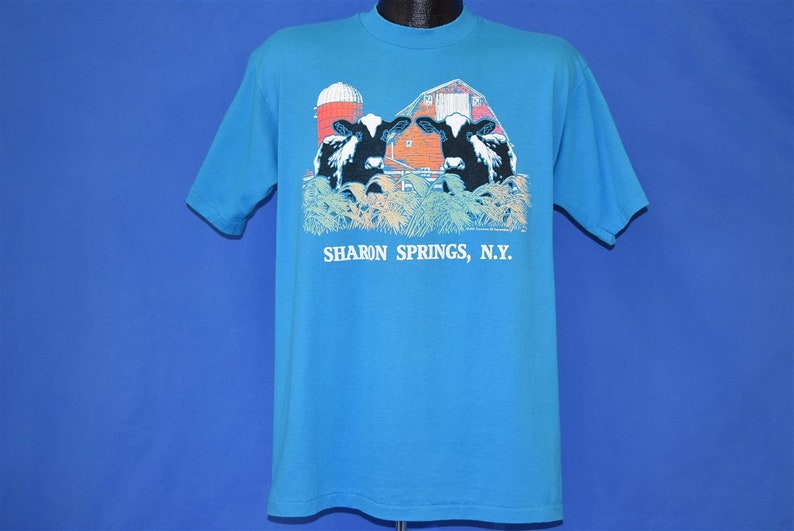 90s Sharon Springs New York t-shirt Large