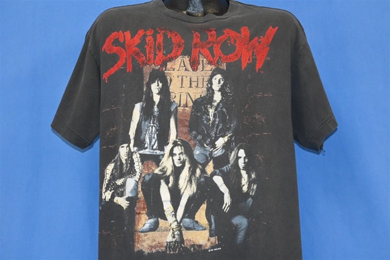 安い購入 90s Skid Heavy 1991-92 Tour America Grind the to Slave Row トップス