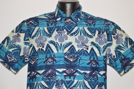 50s Iolani Aloha Shirt-Jac Hawaiian shirt Medium - image 2