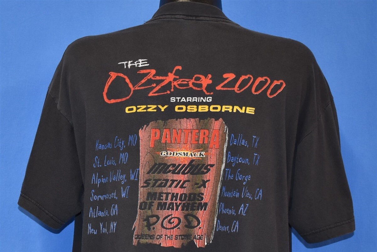 Y2K Ozzfest 2000 Music Festival Rock Metal Ozzy Osbourne