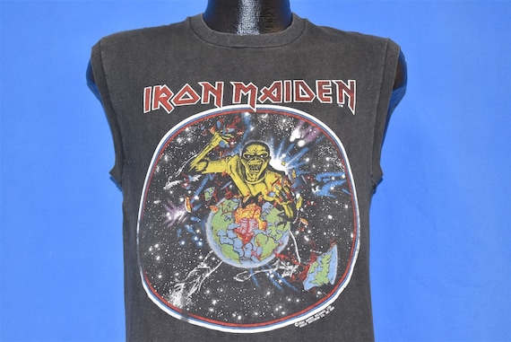 80s Iron Maiden World Piece Tour '83 Beast on Run