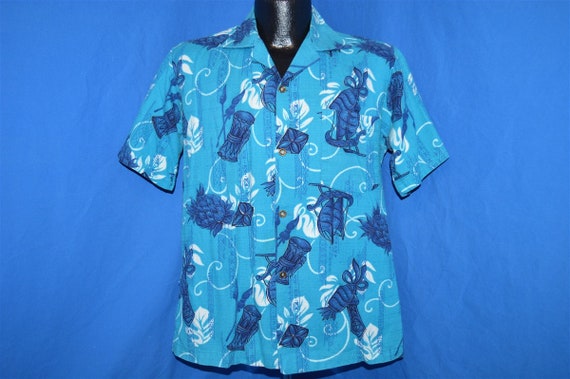 50s Hookano Polynesian Sailboat Pineapple Aloha H… - image 2