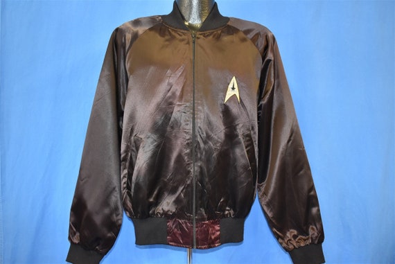 90s Star Trek 25th Anniversary 1991 Satin Jacket … - image 4