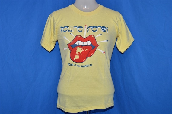 Rolling stones 1975 tour t shirt sale