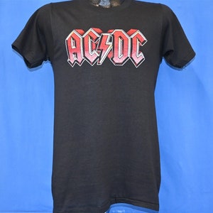 80s ACDC for Those About to Rock Tour 1981 Cobo Arena Detroit Concert T ...