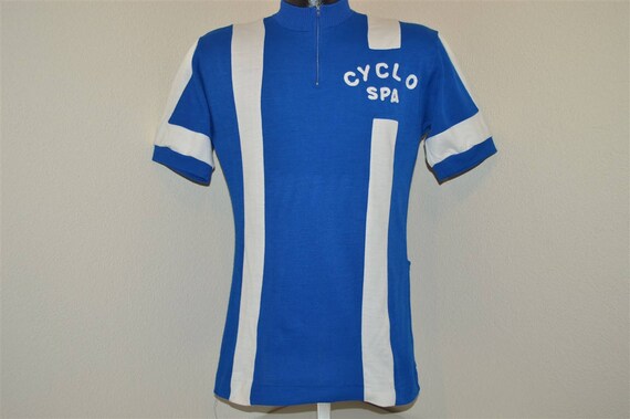 60s Cyclo Spa Cycling Jersey t-shirt Small - image 2