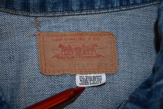 70s Levi's Type 3 Trucker Single Bar Stitch Denim… - image 6