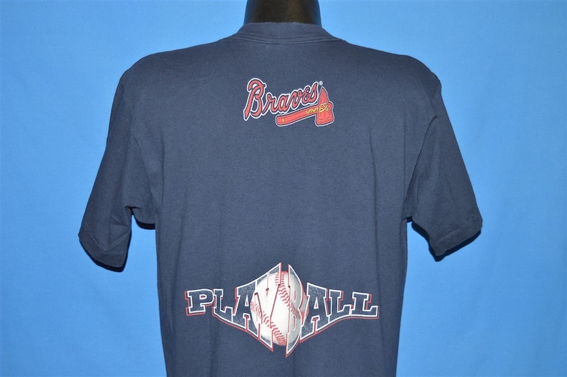 90s Atlanta Braves Play Ball t-shirt Large