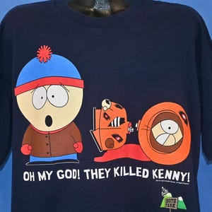 90s South Park They Killed Kenny Stan Comedy Central TV Series t-shirt Extra Large