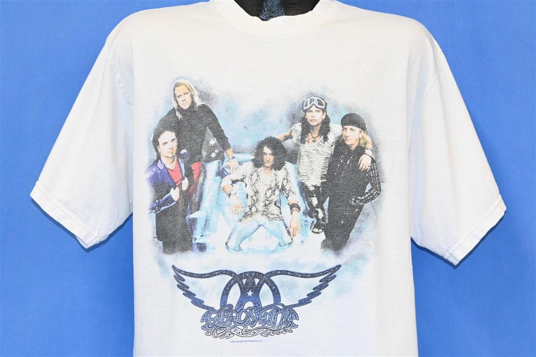 美品✨️エアロスミス97-98NINE LIVES TOUR TシャツL 美品✨️エアロ