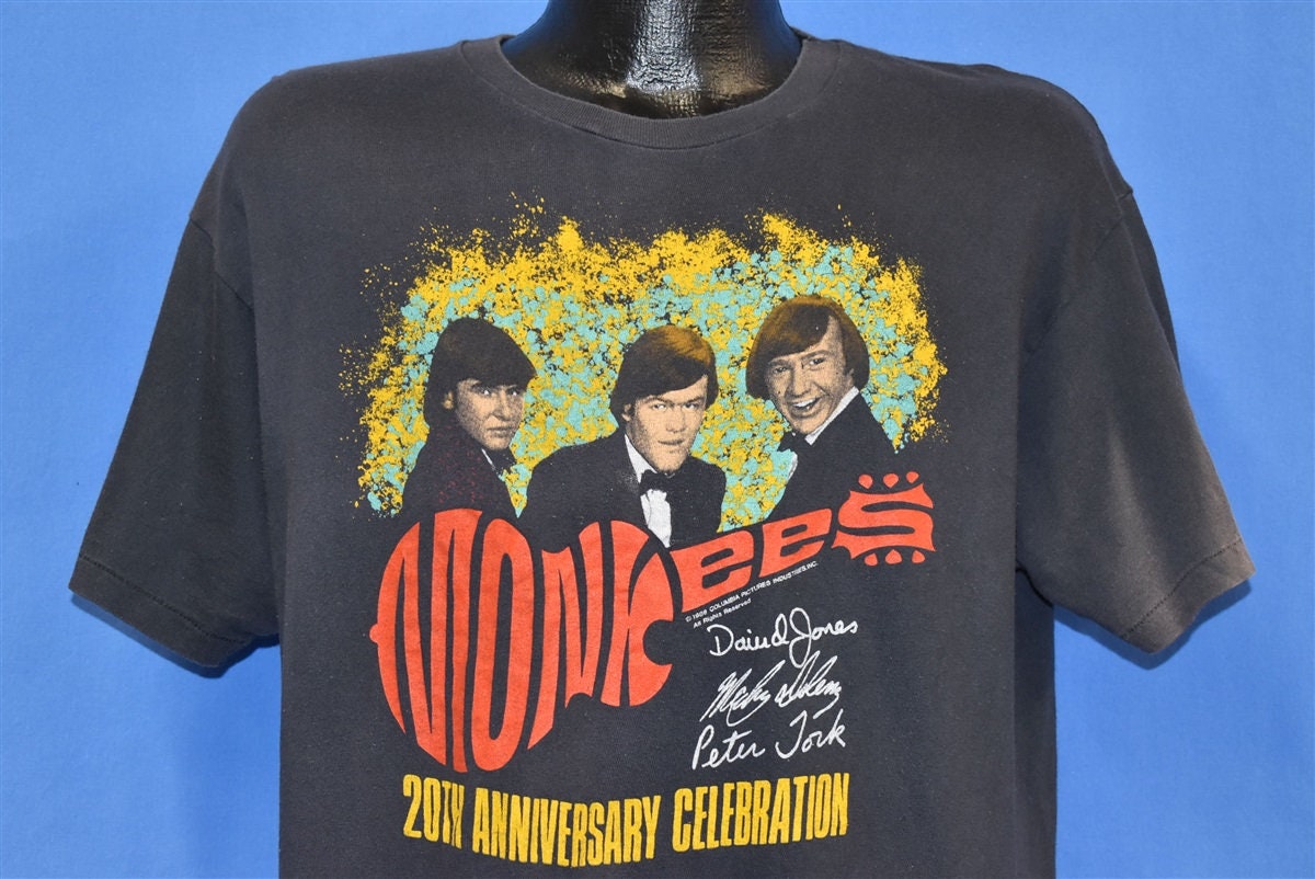 80s The Monkees 20th Anniversary Tour Rock Concert t-shirt - Etsy 日本