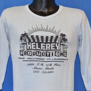 70s Helfrey Productions Miami FL t-shirt Extra Small