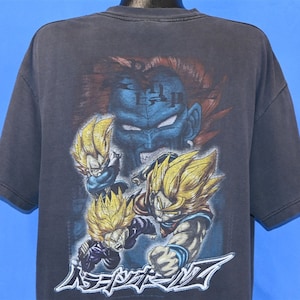 Y2K Dragon Ball Z Vegeta Amine Manga t-shirt Extra Large