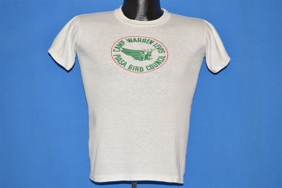 50s Boy Scout Camp Warren Levis Distressed t-shir… - image 2