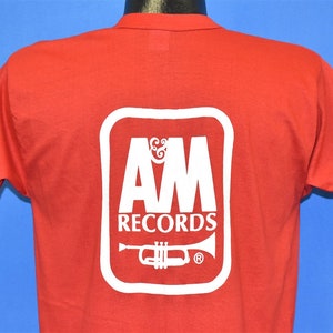 70s A&M Records Trumpet t-shirt Medium