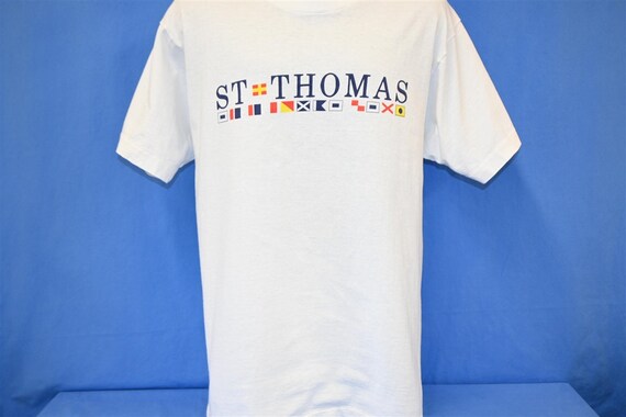 90s St Thomas Virgin Islands Siglan Flags t-shirt… - image 2