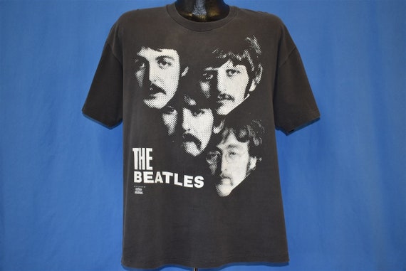 90s Beatles Rock Band Tee Ringo Paul George John … - image 2