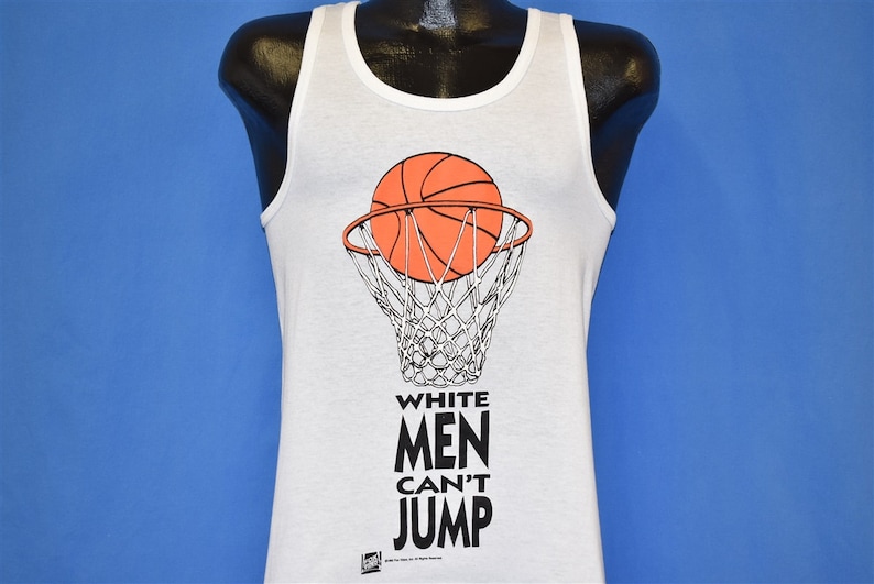 90s White Men Can/'t Jump Basketball Movie 1992 Tank Top t-shirt Small