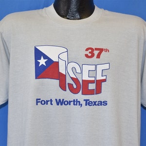 90s Fort Worth Texas 37th SEF Flag Star t-shirt Extra Large