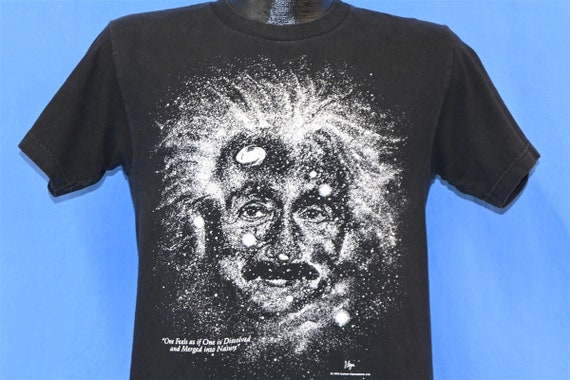 Vintage 90s Albert Einstein Glow In The Dark Galaxy 93 Shirt Vintage 90s Albert Einstein Glow In The Dark Galaxy 93 Shirt
